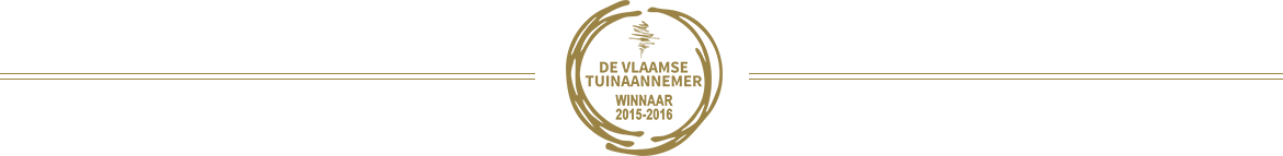 De Vlaamse Tuinaannemer Winnaar 2015 - 2016